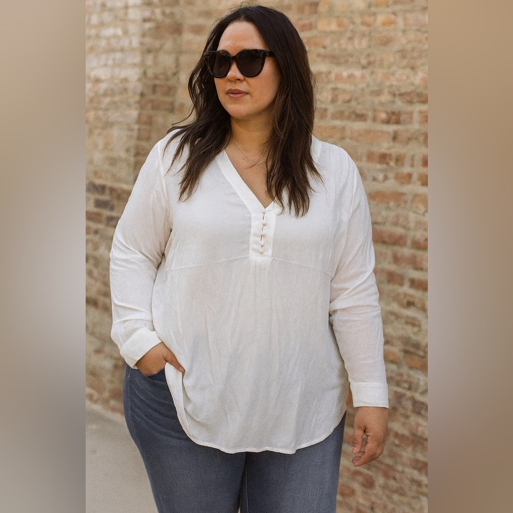 roz & ali tunic blouse Sep sale